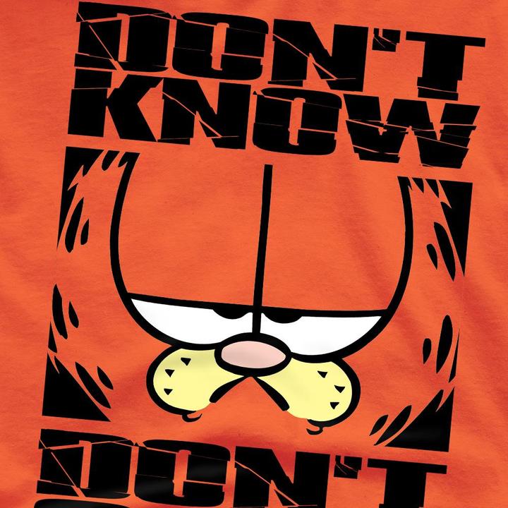 Produktbild Garfield Don't Know Don't Care TShirt (S)