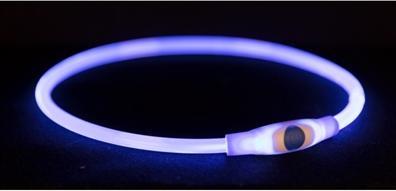 Actual product image Trixie Flash light ring USB (M, S, Dog)