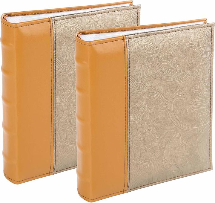 Victoria Album B 10x15 / 200M Flower-3, beige 2pcs (10 x 15 cm)