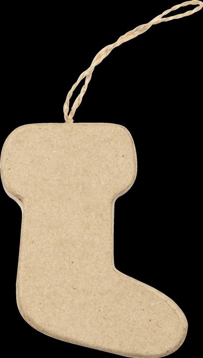 Actual product image Décopatch Paper mache Christmas stocking