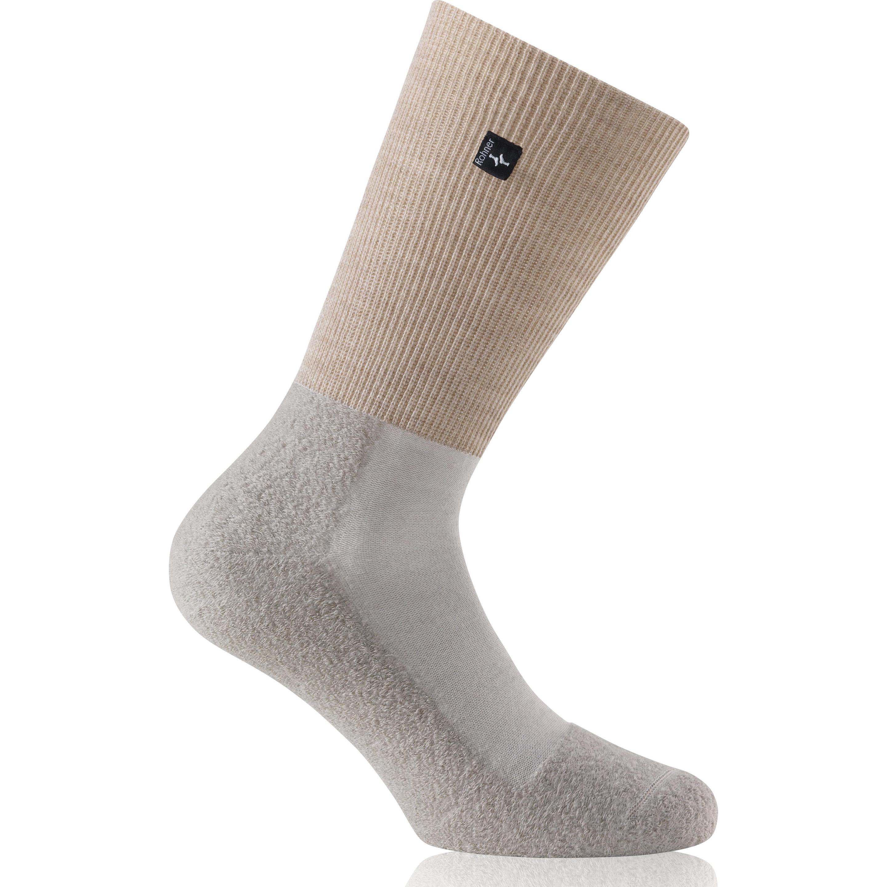 Rohner, Unisex, Sportsocken, Original Super Light Socken (44 - 46), Beige