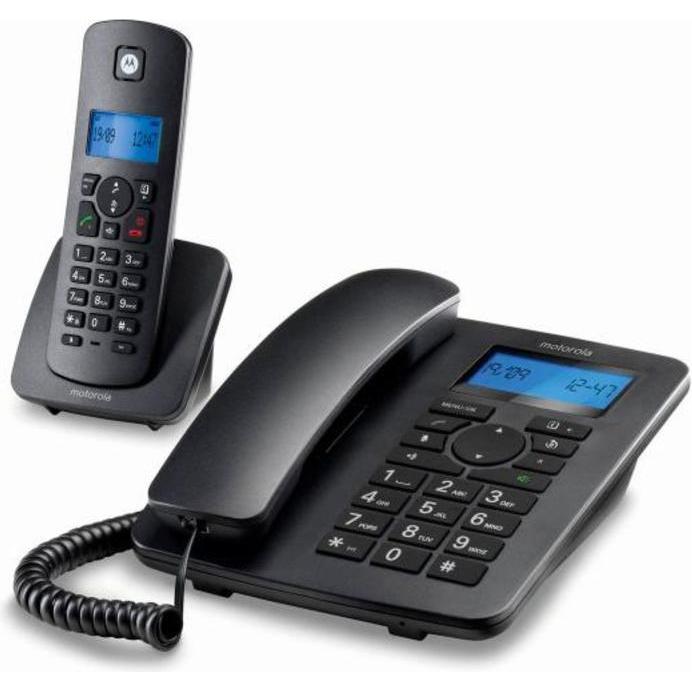 Motorola C4201 210-10006, Telefon, Schwarz