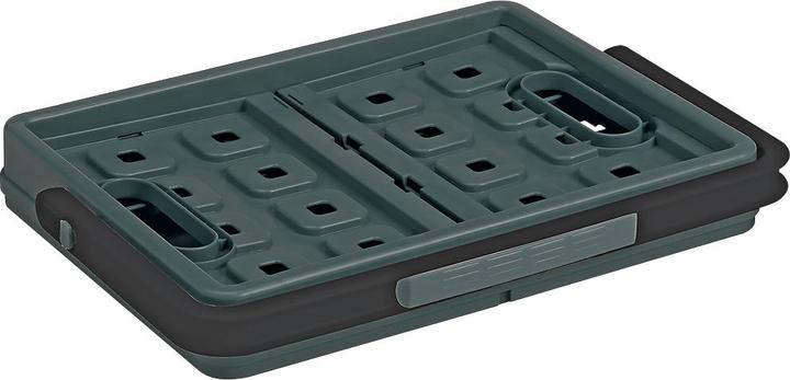 Actual product image Helit the flap-line folding box anthracite (31 cm, 24 l, 1x)