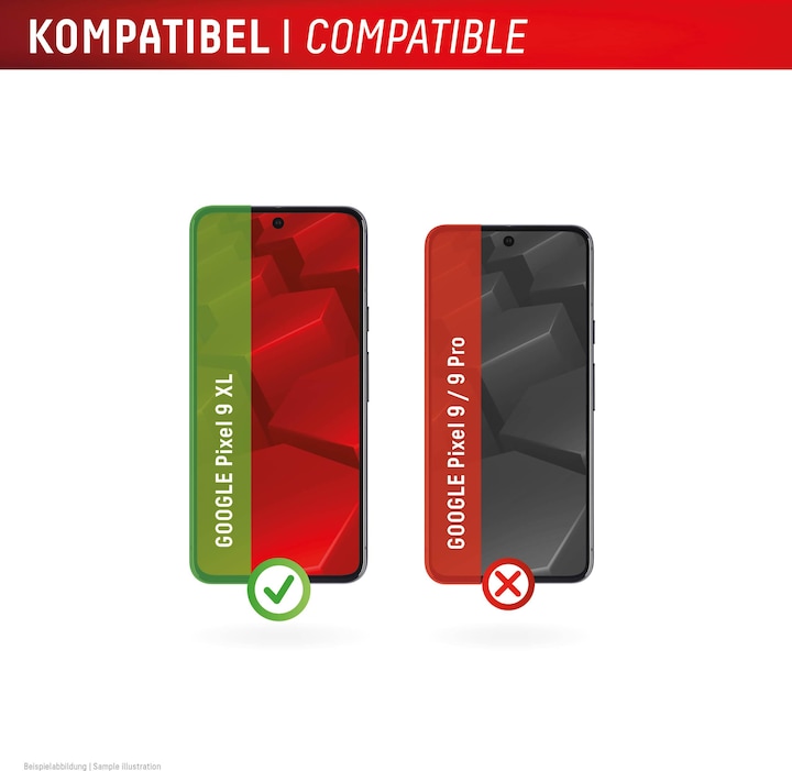 Productafbeelding Displex Real Glass, 2D Panzerglas (1 Stuk, Google Pixel 9 Pro XL)