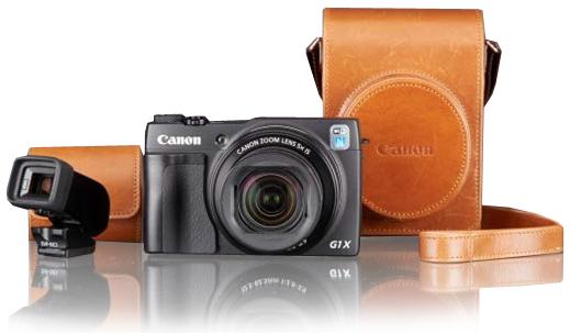 Produktbild Canon PowerShot G1X Mark II Premium Kit inkl. Sucher und Tasche (12.80 Mpx, APS-C / DX)