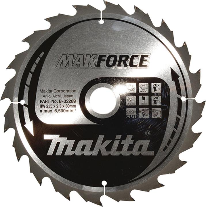 Produktbild Makita MAKFORCE Sägeb. 235x30x20Z