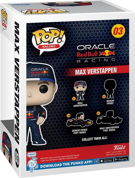 Actual product image Funko Max Verstappen