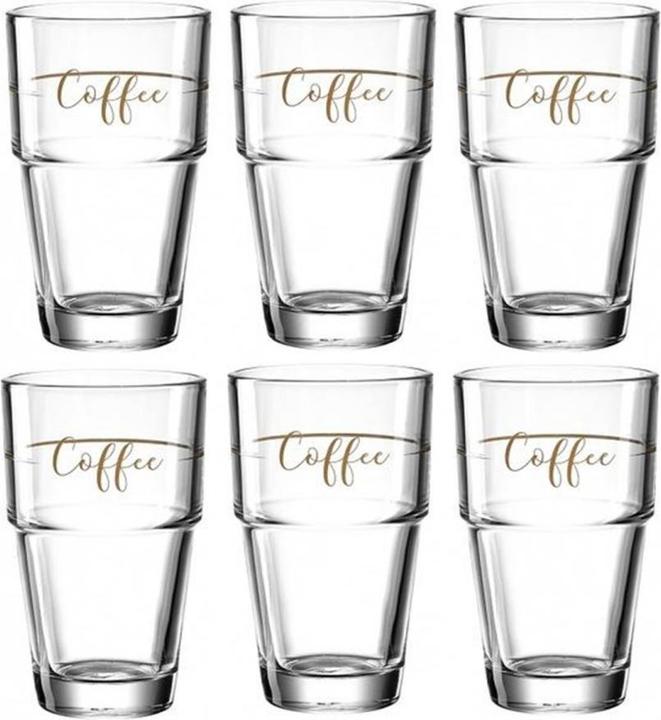 Produktbild Leonardo Latte Macchiato-Glas Solo Coffee 410 ml (410 ml, 6 x)