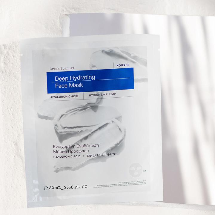 Image du produit Korres Masque hydratant profond pour le visage au yaourt grec (20 ml)