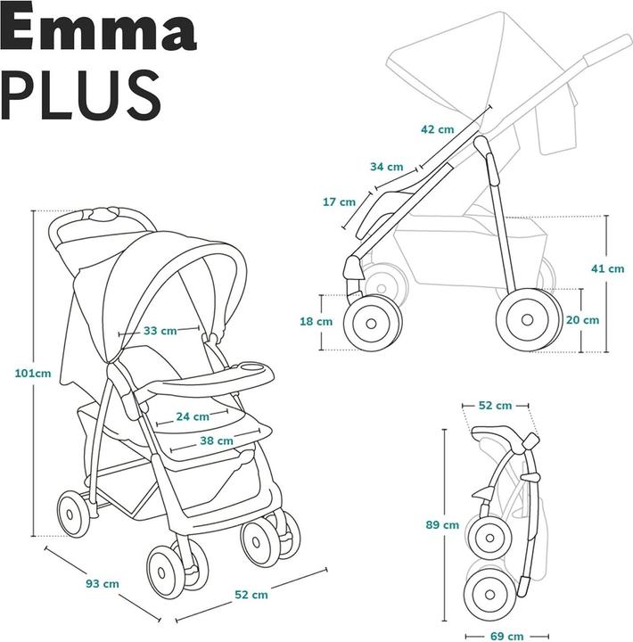 Actual product image Lionelo Emma Plus