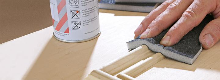 Actual product image kwb Abrasive sponge Coarse (60)