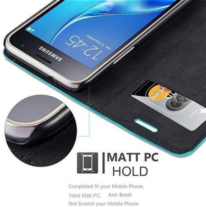 Productafbeelding Cadorabo Boek Onzichtbare Magneethoes (Samsung Galaxy J1 (2016))