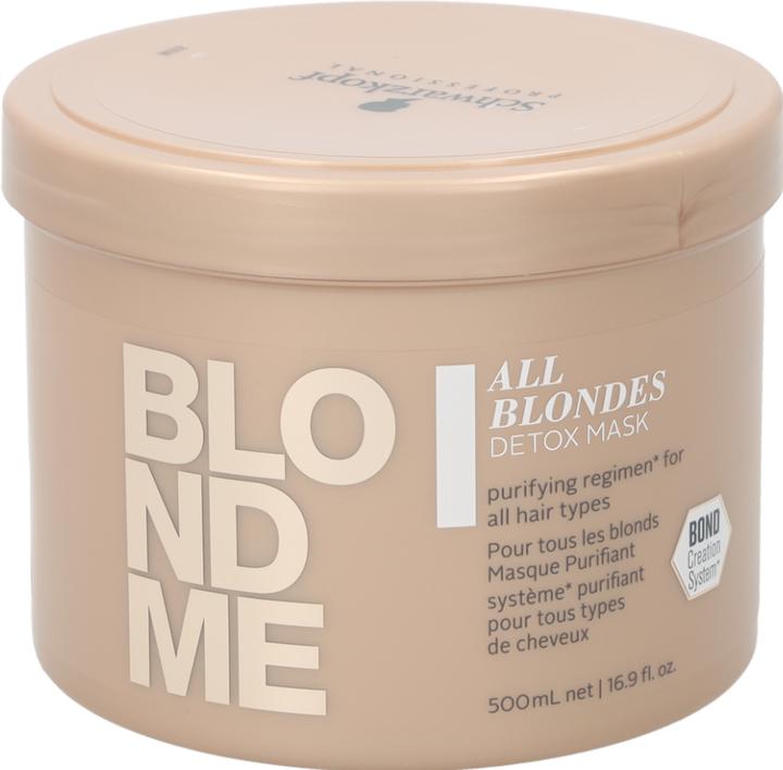 Produktbild Schwarzkopf Professional Blondme - All Blondes Detox Mask (500 ml)