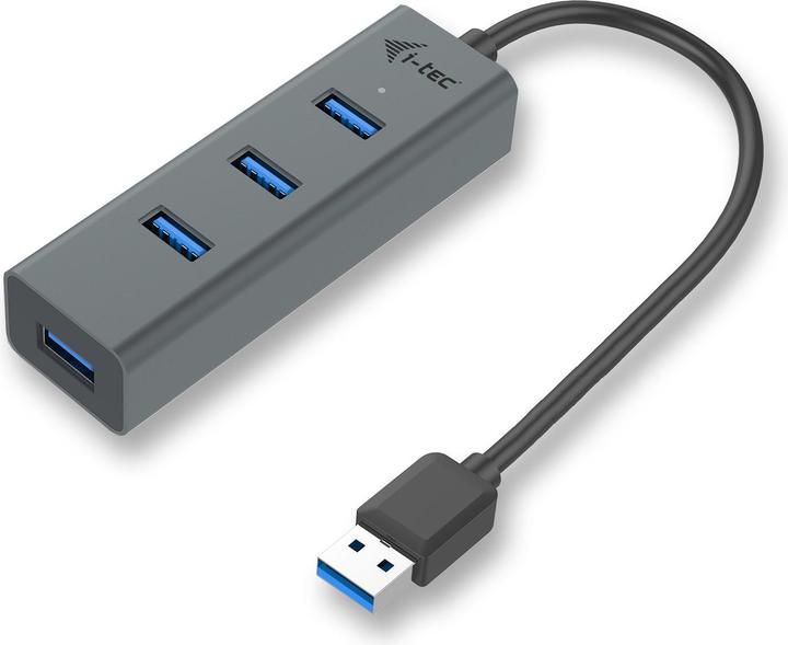 i-tec U3HUBMETAL403 (USB-A, 4 Ports)