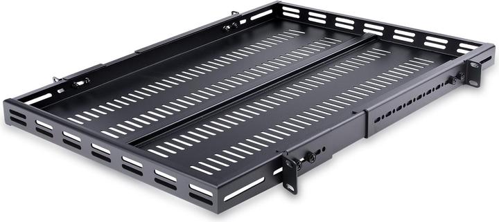 Produktbild StarTech 1 HE verstellbarer Schwerlast Fachboden für Server Rack/ Schrank bis 80 Kg - Fachboden für Server...