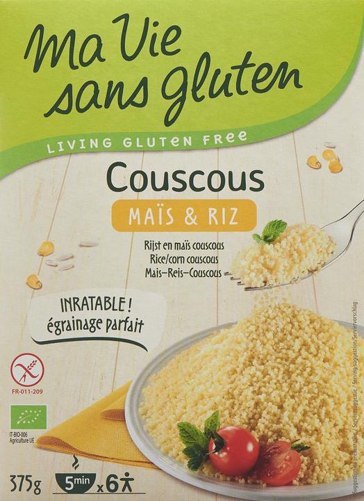 Image du produit Ma vie sans Gluten Couscous Mais & Riz (375 g)