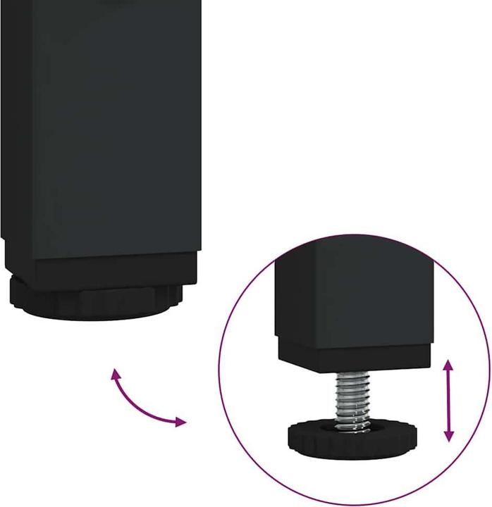 Produktbild vidaXL Nachttisch (40 x 42 x 50 cm)