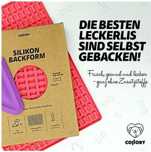 Produktbild Collory Herz Backmatte Petrol