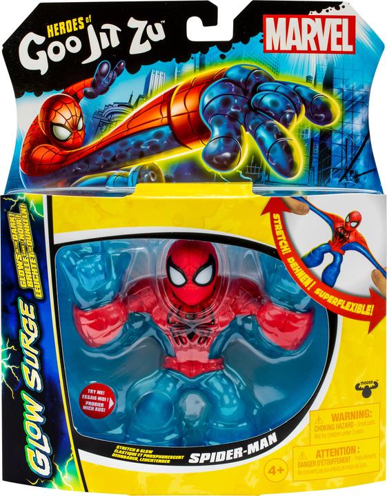 Produktbild Goo Jit Zu Marvel Glow Surge Spiderman (42713)