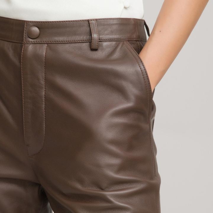 Produktbild La Redoute Collections Lederhose