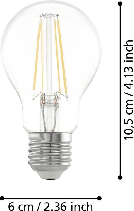 Produktbild EGLO Leuchtmittel (E27, 7 W, 806 lm, 1 x, D)