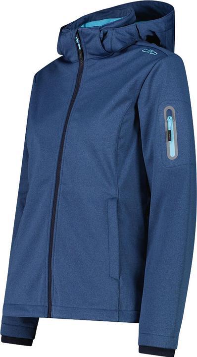 Produktbild CMP Campagnolo Women's Jacket Zip Hood Melange Softshell (42)