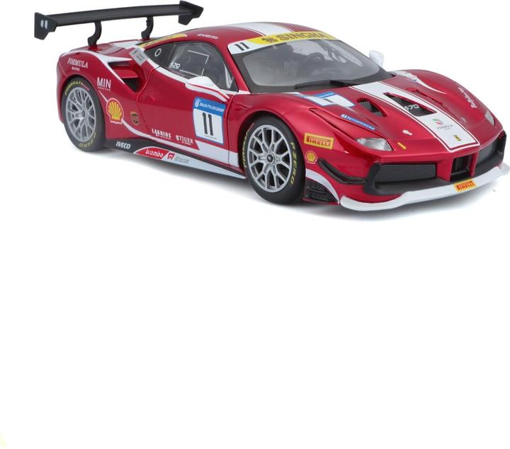 Produktbild Bburago Ferrari R&P 488 Challenge Racing 1:24