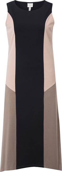Produktbild Ulla Popken Midikleid, Jersey, Colorblocking, A-Linie, ärmellos (46, 48)