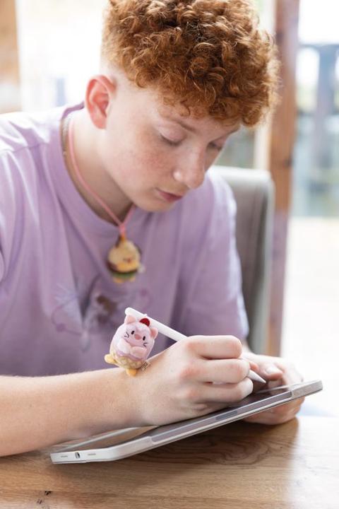 Produktbild NICI Kuscheltier Angy Softeis (5 cm)