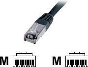 Immagine prodotto Digitus Cavo patch CAT 5e SF-UTP Cu PVC AWG 26/7 lunghezza 10 m colore nero (SF/UTP, CAT5e, 10 m)