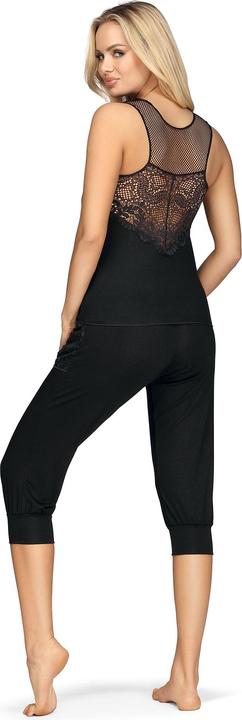 Actual product image Hamana short leisure suit in black (S)