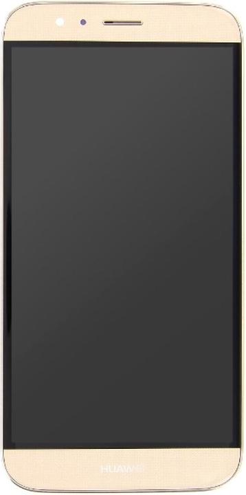Immagine prodotto OEM Huawei Ascend G8 LCD con cornice oro (G8)
