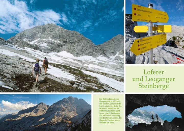Produktbild Das grosse Hüttenwanderbuch (Deutsch, Heinrich Bauregger, 2021)