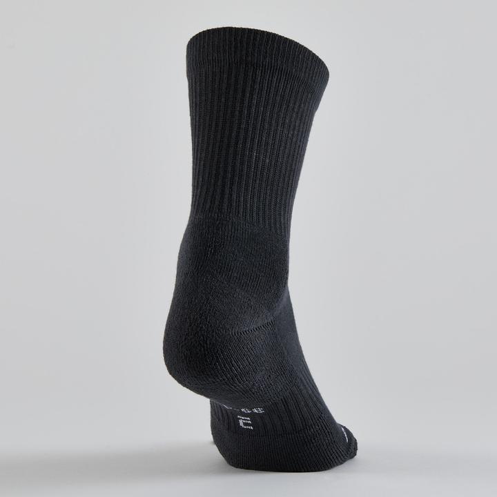 Produktbild Artengo Tennissocken High 4er-Pack - RS 300 grau/schwarz (35 - 38)