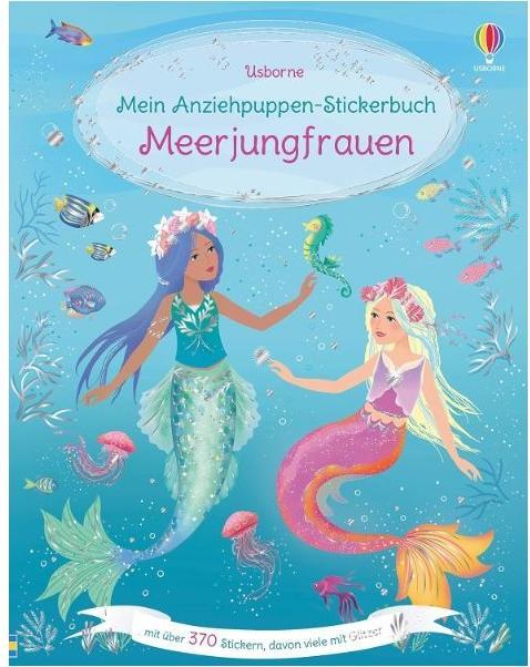 Image du produit Mon livre d'autocollants de poupées à habiller : les sirènes
