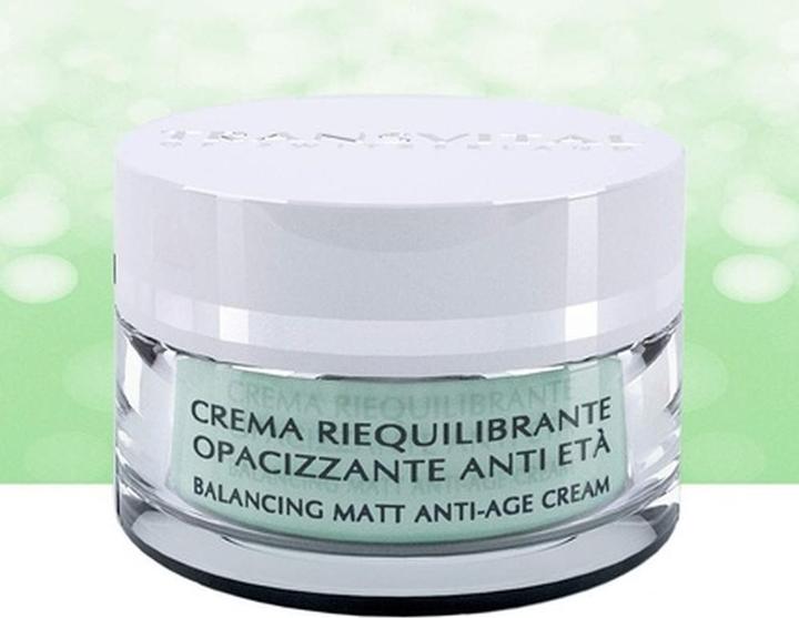 Actual product image Transvital Essentials Anti-Aging Mattifying Cream with Amamelis Flower Water and Vitamin E 50ml (50 ml)