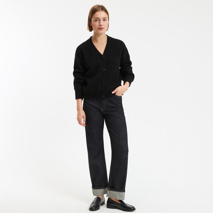 Actual product image La Redoute Collections Cardigan with V-neck Signature GILDAS (S)