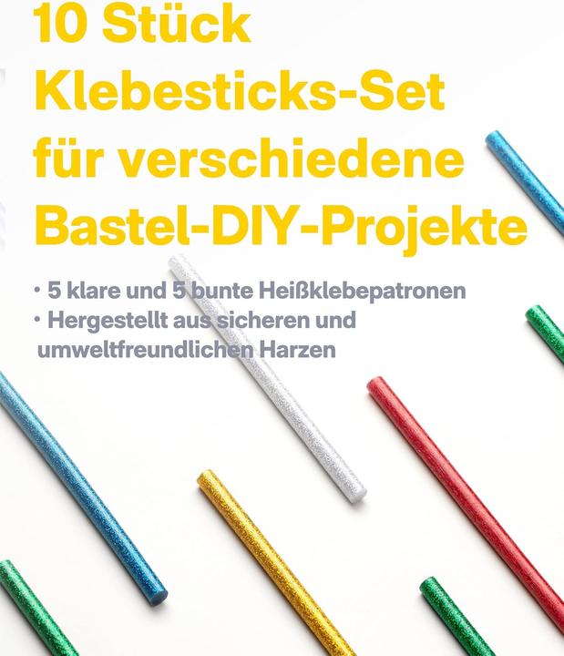Produktbild Xiaomi Akku-Heissklebepistole mit 10 Klebesticks