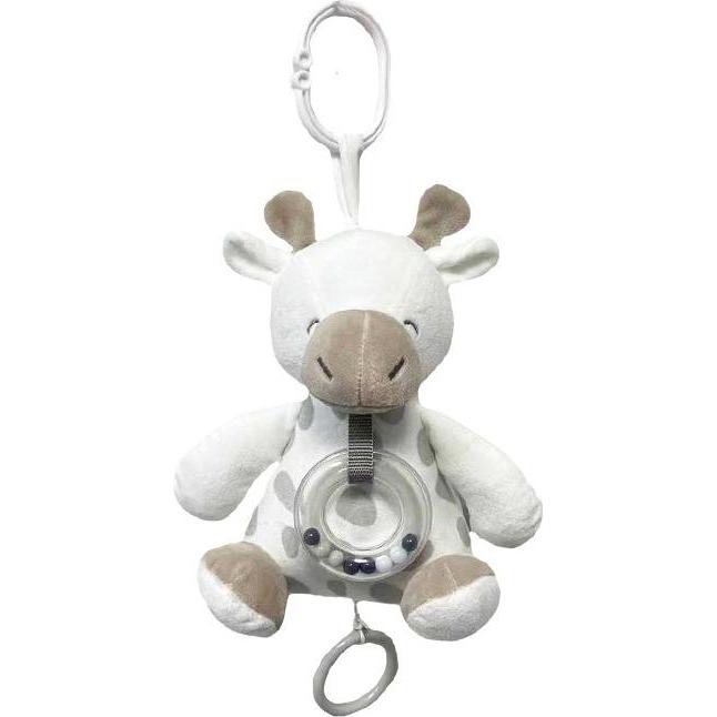 Tullo, Spieluhr, Spieluhr Giraffe 18 cm grau-weiss