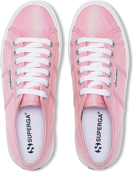 Actual product image Superga Womens/Ladies 2740 Lame Platform Trainers (38)