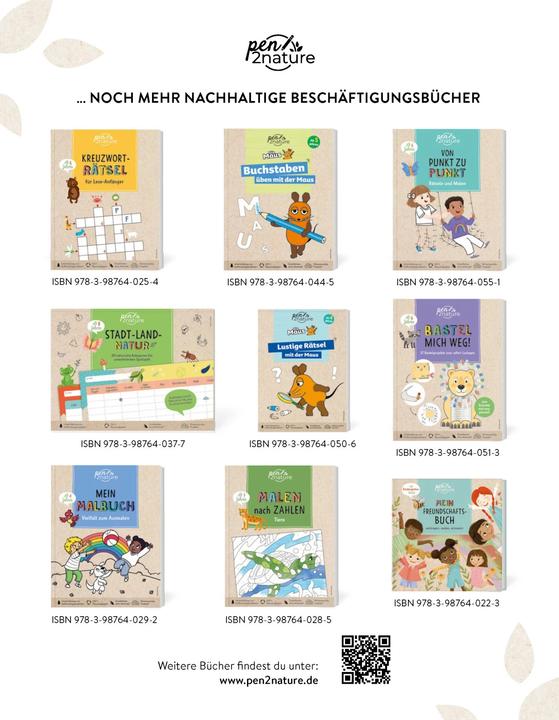 Produktbild Mein Blätter-Malblock