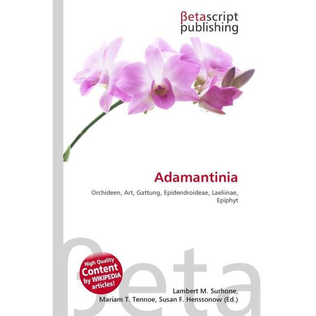 Thumbnail - Adamantinia, Fachbücher von Lambert M. Surhone, Mariam T. Tennoe, Susan F. Henssonow