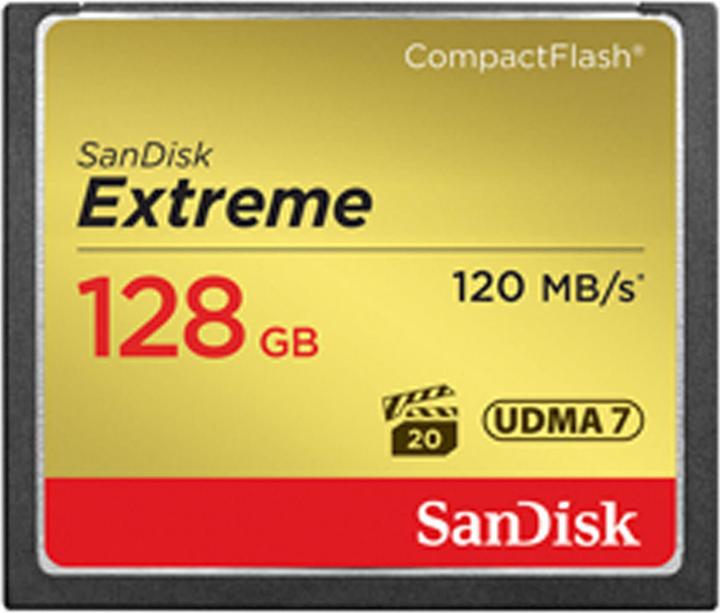 Immagine prodotto SANDISK Extreme Compact Flash, 800x (128 GB, CF)