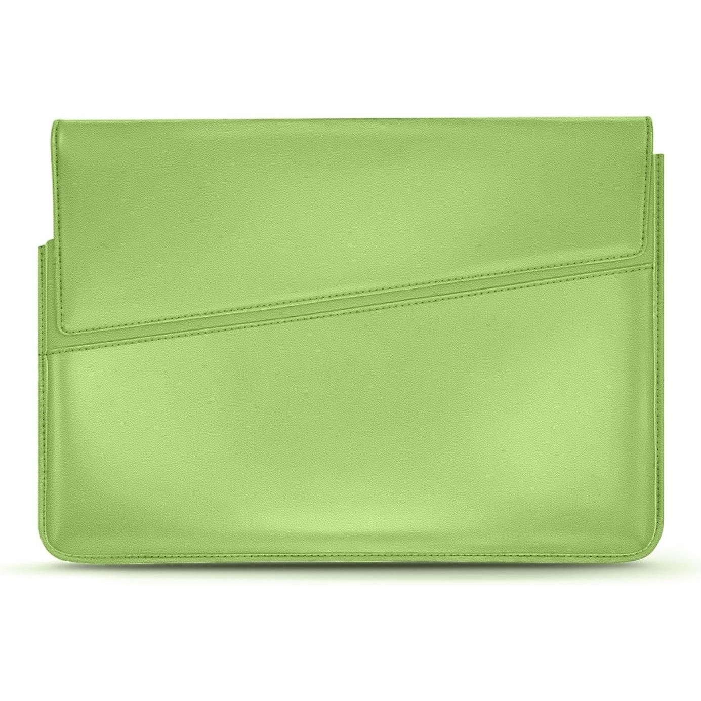 Noreve Lederhülle, Notebooktasche, Grün