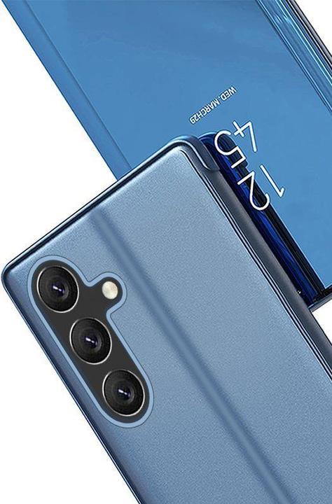 Actual product image Hurtel Clear View Case cover for Samsung Galaxy A54 5G blue flip cover (Samsung Galaxy A54 5G)