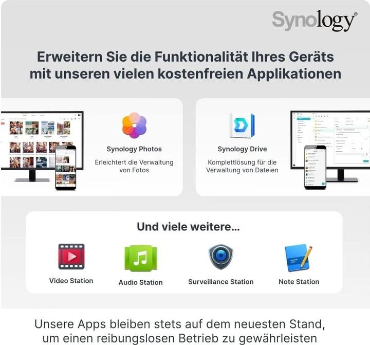 Productafbeelding Synology DS720 6GB NAS 4TB (2 x 2TB) WD RED (2 x 2 TB, WD Rood)