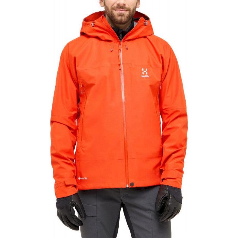 Haglöfs, Herren, Jacke, Roc Flash GTX Jacket (M), Rot, M
