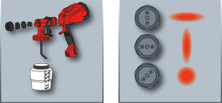 Productafbeelding Einhell Elektrisch verfspuitsysteem
