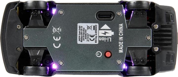 Produktbild Amewi Drift Sport Muscle Car mit Gyro 4WD 1:43 RTR grau (RTR Ready-to-Run)