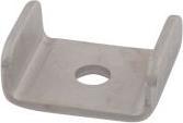 Produktbild Walraven U-skive Strut Ø11,0mm - Rustfri stål U-formet spaendeskive til montageskinne 41x41/21